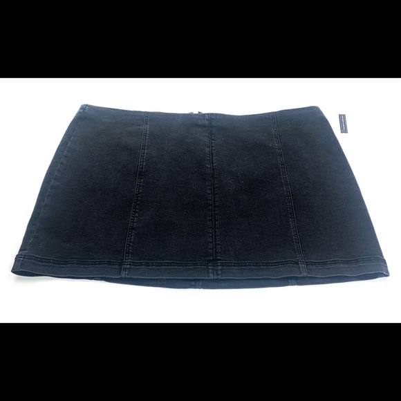 BP Black Denim Skirt 3X - Picture 2 of 14